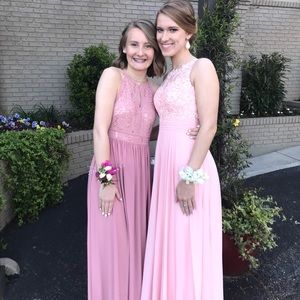 Baby Pink Prom Dress!!